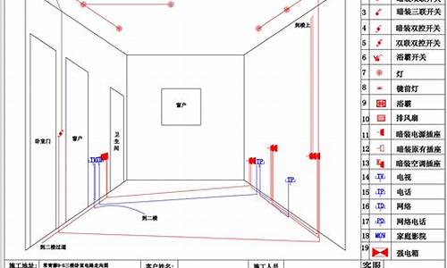 房屋装修水电图_房屋装修水电图怎么画