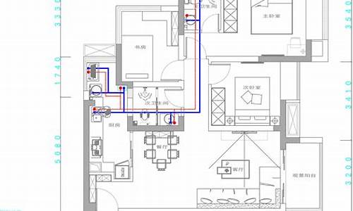 家装水电布置图_家装水电布置图线路
