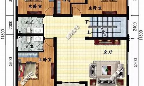 农村自建房设计图一层带院子_北方农村自建房设计图一层带院子